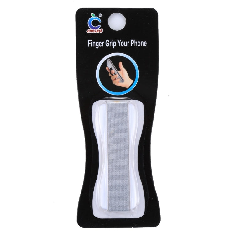 Finger Grip Phone Holder for iPhone, Galaxy, Sony, Lenovo, HTC, Huawei, and other Smartphones(White) - Ring Holder by PMC TechLife | Online Shopping South Africa | PMC TechLife