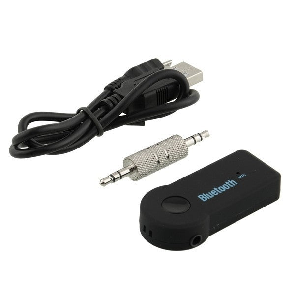 Car Bluetooth Handsfree Music Mic Receiver For iPhone, Galaxy, Sony, Lenovo, HTC, Huawei, and other Smartphones - Bluetooth Adapters by PMC TechLife | Online Shopping South Africa | PMC TechLife | Buy Now Pay Later Mobicred