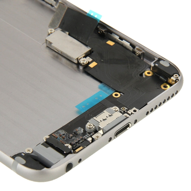 Full Housing Back Cover for iPhone 6 Plus(Grey) - iPhone 6/6 Plus Parts by PMC TechLife | Online Shopping South Africa | PMC TechLife | Buy Now Pay Later Mobicred