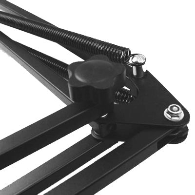 360 Degree Rotation Aluminum Alloy Material Cantilever Universal Stand, For iPad, Galaxy, Huawei, Xiaomi, LG and Other 7.5 inch to 10 inch Tablet(Black) - Lazy Bracket by PMC TechLife | Online Shopping South Africa | PMC TechLife