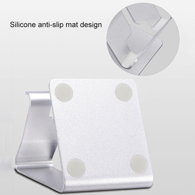 Aluminum Stand Desktop Holder for iPad, iPhone, Galaxy, Huawei, Xiaomi, HTC, Sony, and other Mobile Phones or Tablets(Gold) - Desktop Holder by PMC TechLife | Online Shopping South Africa | PMC TechLife