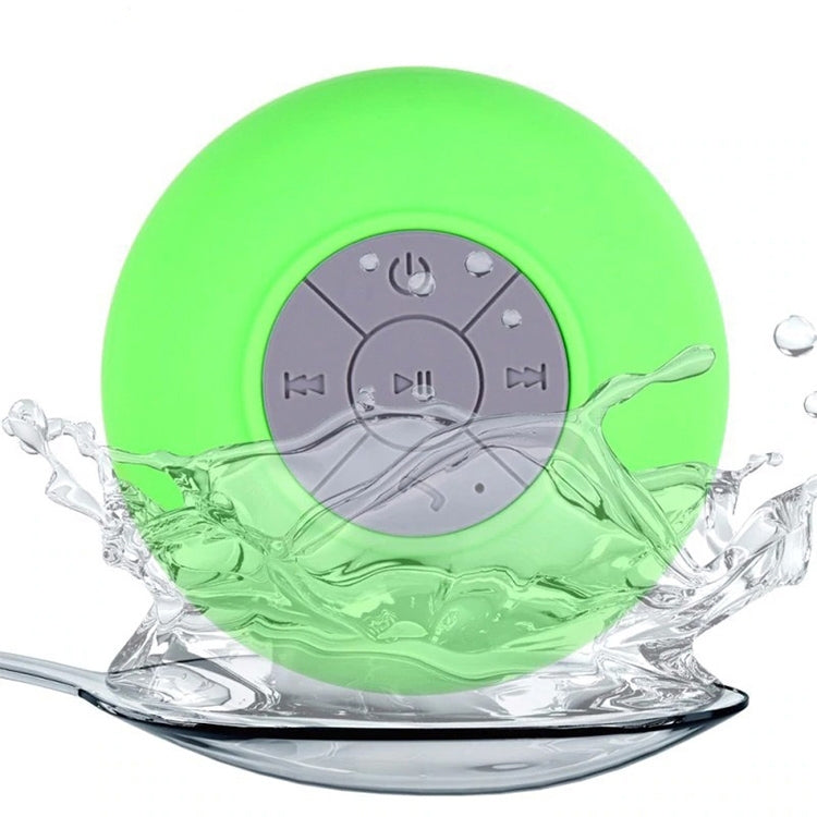 BTS-06 Mini Waterproof IPX4 Bluetooth V2.1 Speaker, Support Handfree Function(Green) - Waterproof Speaker by PMC TechLife | Online Shopping South Africa | PMC TechLife