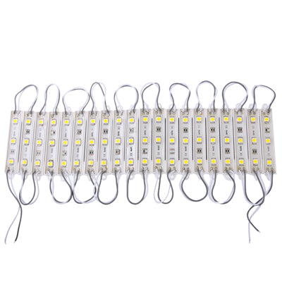 Module Light Strip, 20x 3-LED Warm White Light 5050 SMD LED, DC 12V - LED Module Light by PMC TechLife | Online Shopping South Africa | PMC TechLife