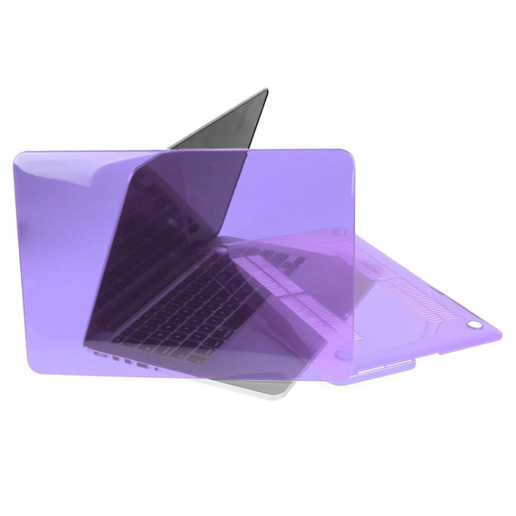 ENKAY for Macbook Pro Retina 13.3 inch (US Version) / A1425 / A1502 Hat-Prince 3 in 1 Crystal Hard Shell Plastic Protective Case with Keyboard Guard & Port Dust Plug(Purple) - free shipping - PMC TechLife - Order now!
