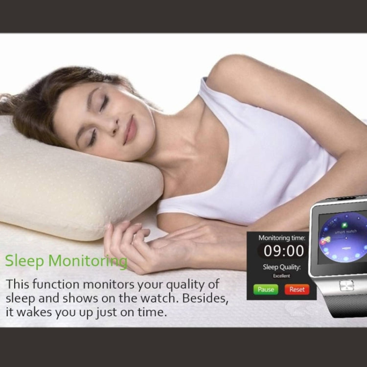 Otium Gear S 2G Smart Watch Phone, Anti-Lost / Pedometer / Sleep Monitor, MTK6260A 533MHz, Bluetooth / Camera(Black) - Smart Watches by Otium | Online Shopping South Africa | PMC TechLife | Buy Now Pay Later Mobicred