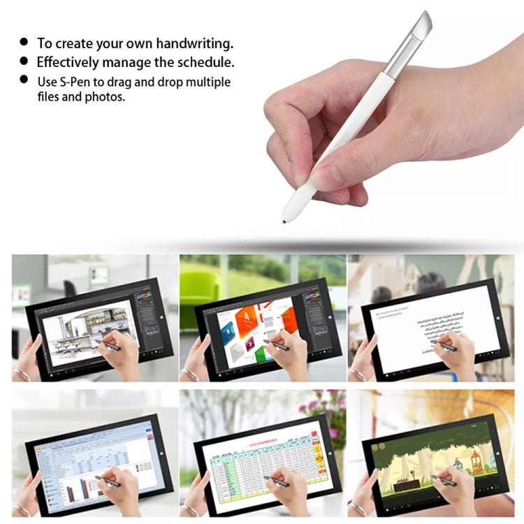 Smart Pressure Sensitive S Pen / Stylus Pen for Galaxy Note 10.1 / N8000 / N8010(White) - Stylus Pen by PMC TechLife | Online Shopping South Africa | PMC TechLife | Buy Now Pay Later Mobicred