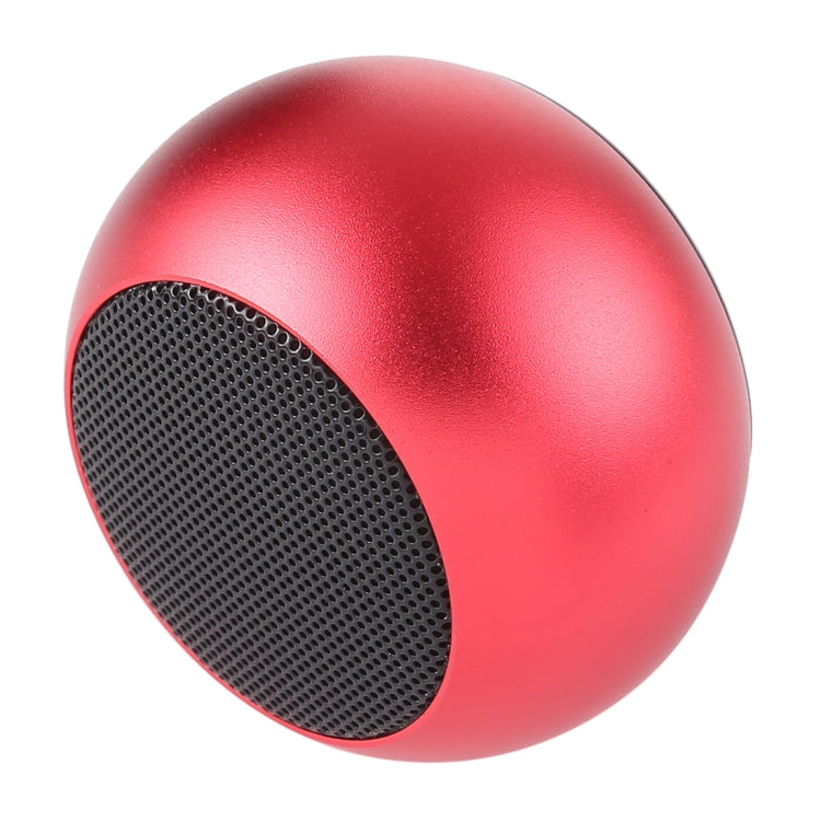 Mini Metal Wireless Bluetooth Speaker,  Hands-free, LED Indicator(Red) - Desktop Speaker by PMC TechLife | Online Shopping South Africa | PMC TechLife