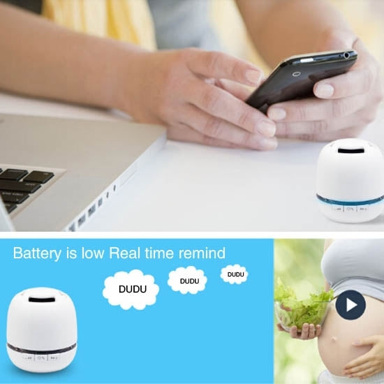 T6 Egg Style Mini Portable LED Light Bluetooth Stereo Speaker, Support TF Card / Handfree Function, For iPhone, Galaxy, Sony, Lenovo, HTC, Huawei, Google, LG, Xiaomi, other Smartphones and all Bluetooth Devices(Red) - Desktop Speaker by PMC TechLife | Online Shopping South Africa | PMC TechLife