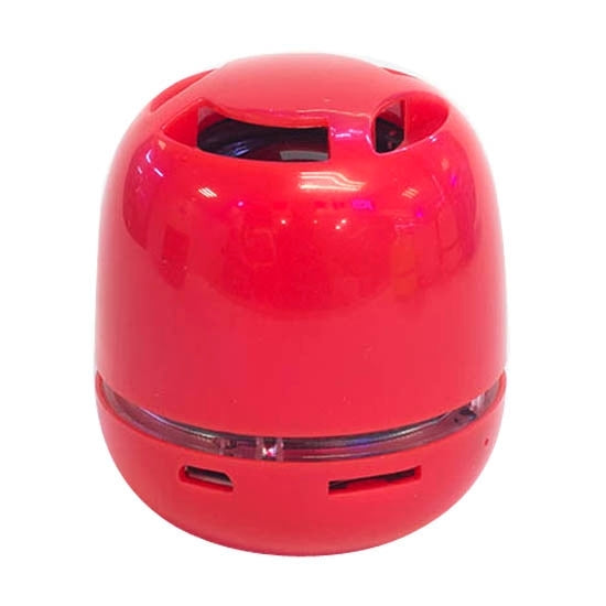 T6 Egg Style Mini Portable LED Light Bluetooth Stereo Speaker, Support TF Card / Handfree Function, For iPhone, Galaxy, Sony, Lenovo, HTC, Huawei, Google, LG, Xiaomi, other Smartphones and all Bluetooth Devices(Red) - Desktop Speaker by PMC TechLife | Online Shopping South Africa | PMC TechLife