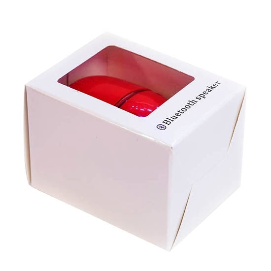 T6 Egg Style Mini Portable LED Light Bluetooth Stereo Speaker, Support TF Card / Handfree Function, For iPhone, Galaxy, Sony, Lenovo, HTC, Huawei, Google, LG, Xiaomi, other Smartphones and all Bluetooth Devices(Red) - Desktop Speaker by PMC TechLife | Online Shopping South Africa | PMC TechLife