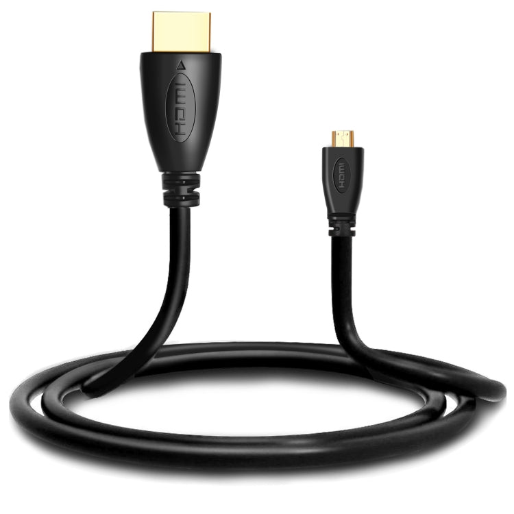 1.8m Gold Plated 3D 1080P Micro HDMI Male to HDMI Male cable for Mobile Phone, Cameras, GoPro - free shipping - PMC TechLife - Order now!