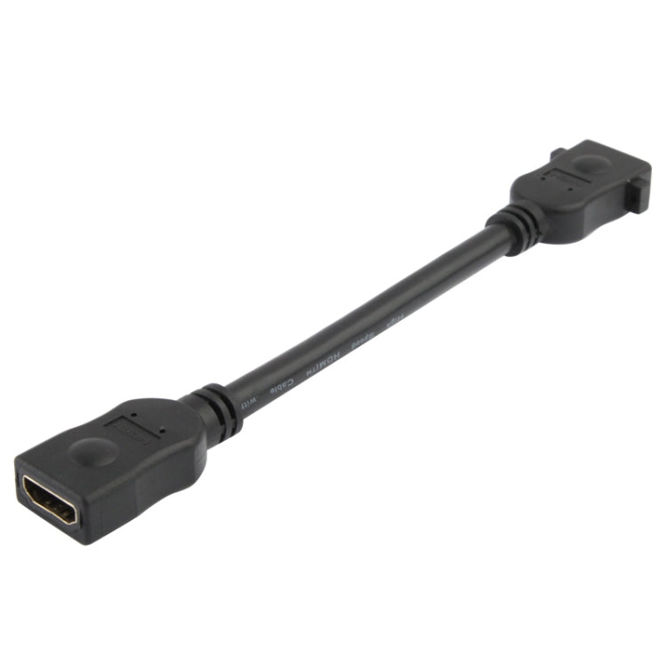 18cm 19 Pin Female to Female HDMI Cable(Black) - Cable by PMC TechLife | Online Shopping South Africa | PMC TechLife | Buy Now Pay Later Mobicred