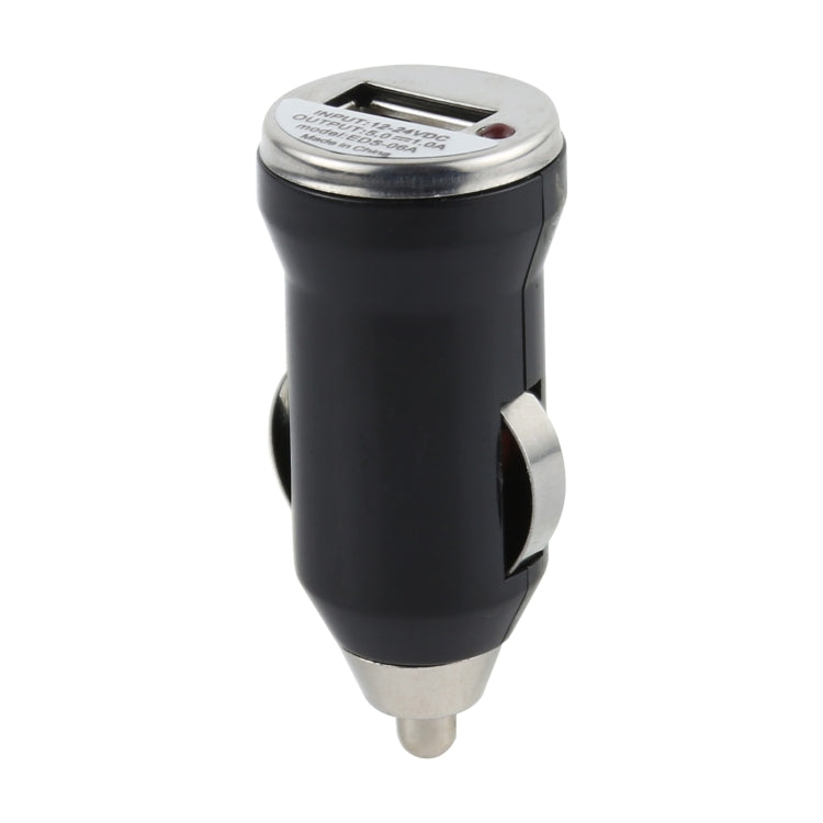 DC 5V / 1A USB Car Charger for Galaxy SIV / i9500 / SIII / i9300 / i8190 / S7562 / i8750 / i9220 / N7000 / i9100 / i9082 / BlackBerry Z10 / HTC X920e / Nokia / Other Mobile Phones(Black) - Car Charger by PMC TechLife | Online Shopping South Africa | PMC TechLife