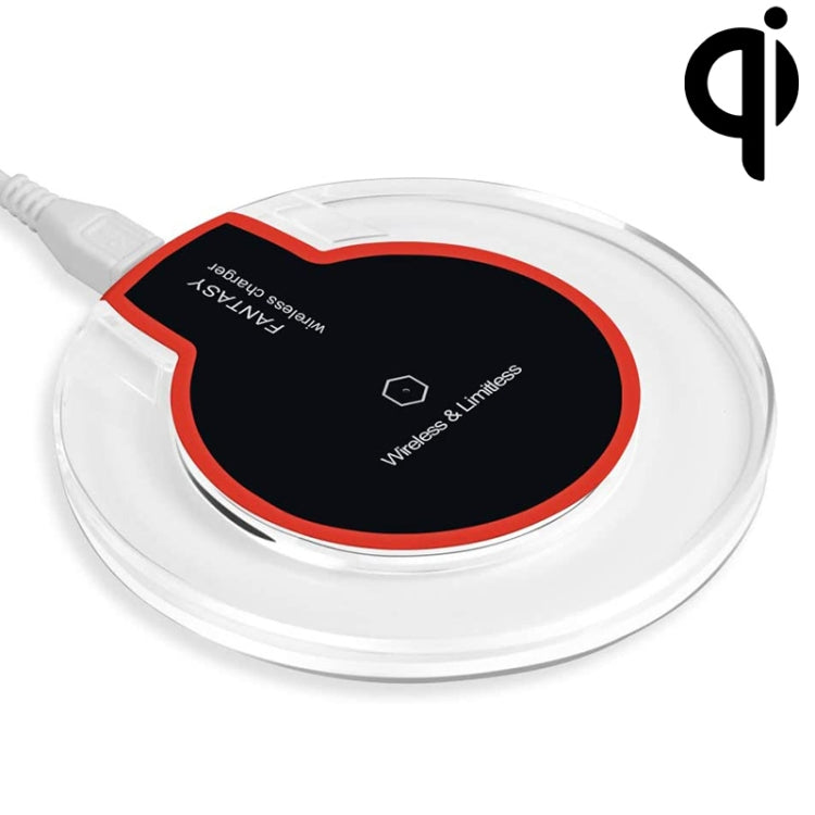 FANTASY QI Standard Wireless Charger(Black) - Wireless Charger by PMC TechLife | Online Shopping South Africa | PMC TechLife