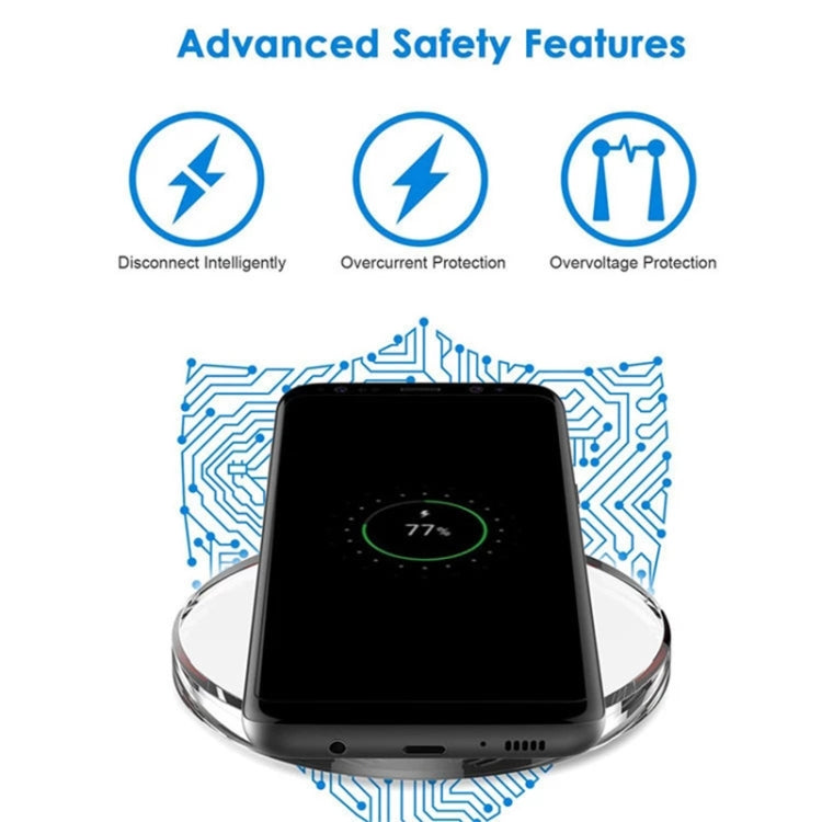 FANTASY QI Standard Wireless Charger(Black) - Wireless Charger by PMC TechLife | Online Shopping South Africa | PMC TechLife