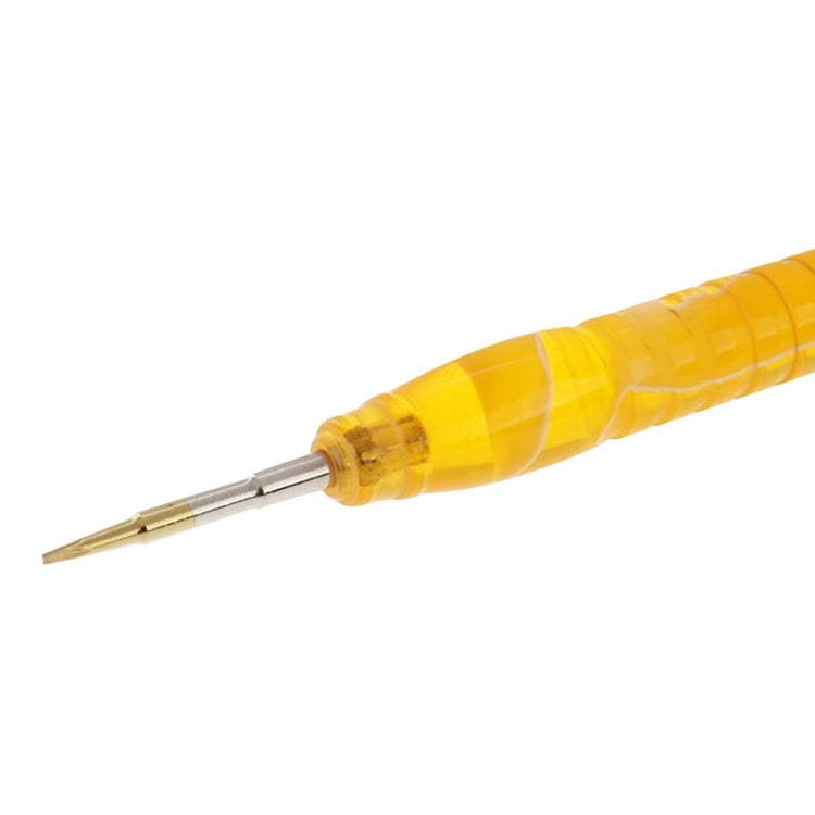 XL-0.8 Embedded Crystal Flower Professional Versatile 0.8 Pentalobe Screwdriver for Mobile Phone / Tablets Repair, Random Color Delivery(Green,Yellow,Red,Blue) - Screwdriver by PMC TechLife | Online Shopping South Africa | PMC TechLife | Buy Now Pay Later Mobicred
