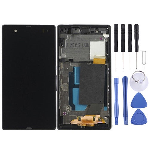 LCD Display + Touch Panel with Frame  for Sony Xperia Z / L36H / C6603 / C6602(Black) - free shipping - PMC TechLife - Order now!