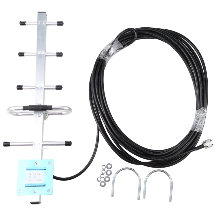 824-960MHZ GSM Yagi Antenna 12 dBi N Male Connector, Cable Length: 10m - Other Accessories by PMC TechLife | Online Shopping South Africa | PMC TechLife