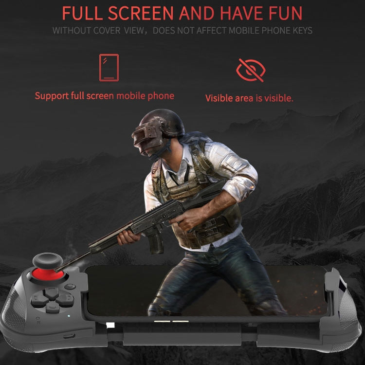 One-hand Stretch Retractable Bluetooth Gamepad, Bluetooth Distance: 10m, For Android, iOS Mobile Phone Below 6.8 inch - Controller Gamepad by PMC TechLife | Online Shopping South Africa | PMC TechLife