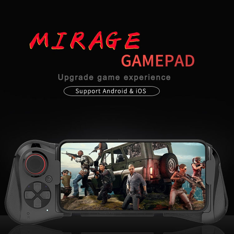 One-hand Stretch Retractable Bluetooth Gamepad, Bluetooth Distance: 10m, For Android, iOS Mobile Phone Below 6.8 inch - Controller Gamepad by PMC TechLife | Online Shopping South Africa | PMC TechLife
