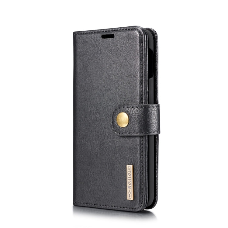 DG.MING Crazy Horse Texture Flip Detachable Magnetic Leather Case for Samsung Galaxy S10 E, with Holder & Card Slots & Wallet(Black) - Galaxy Phone Cases by DG.MING | Online Shopping South Africa | PMC TechLife | Buy Now Pay Later Mobicred