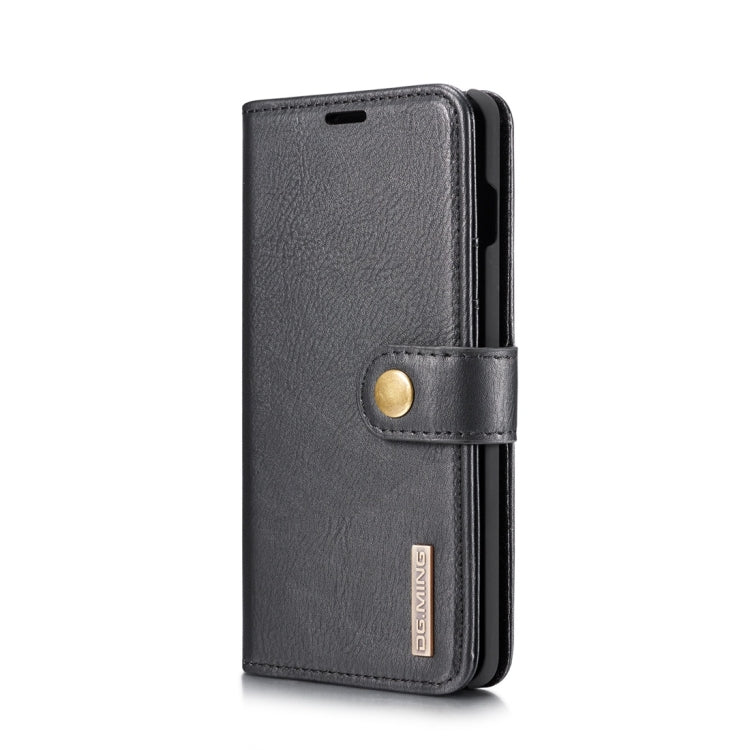 DG.MING Crazy Horse Texture Flip Detachable Magnetic Leather Case for Samsung Galaxy S10, with Holder & Card Slots & Wallet(Black) - free shipping - PMC TechLife - Order now!