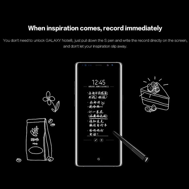 For Galaxy Note 8 / N9500 Touch Stylus S Pen(Blue) - Stylus Pen by PMC TechLife | Online Shopping South Africa | PMC TechLife | Buy Now Pay Later Mobicred