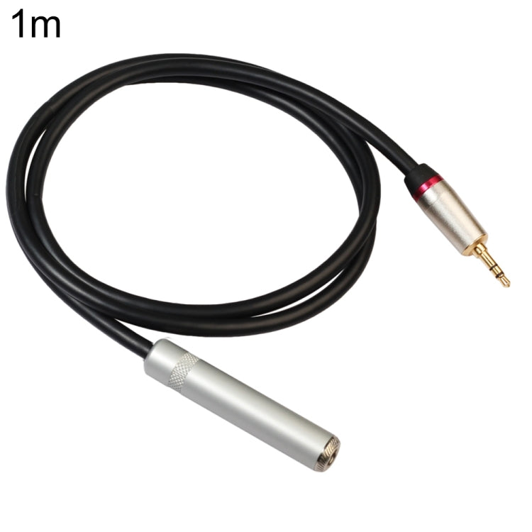 REXLIS TC128MF 3.5mm Male to 6.5mm Female Audio Adapter Cable, Length: 1m - Audio Adapter by REXLIS | Online Shopping South Africa | PMC TechLife | Buy Now Pay Later Mobicred