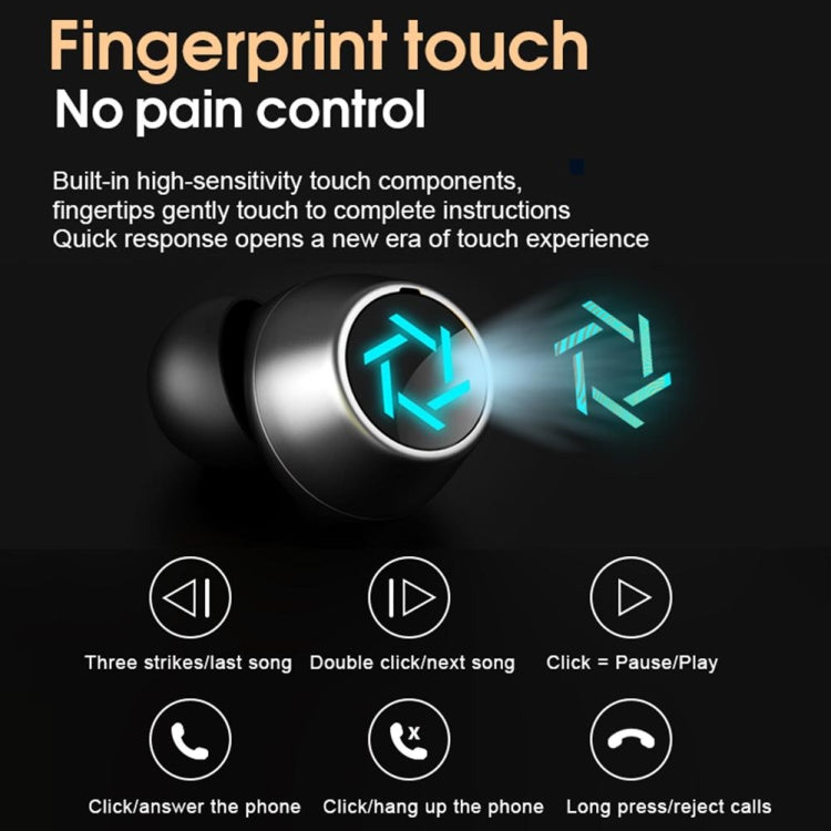 Galante S15 Bluetooth 5.0 True Wireless Bluetooth Earphone with Charging Box (White) - free shipping - PMC TechLife - Order now!