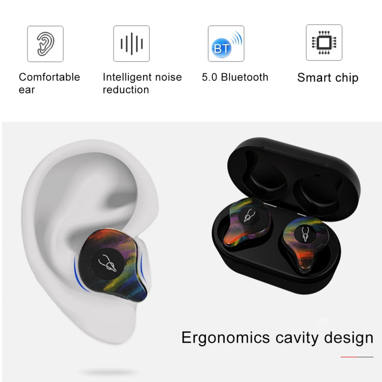 SABBAT X12PRO Mini Bluetooth 5.0 In-Ear Stereo Earphone with Charging Box, For iPad, iPhone, Galaxy, Huawei, Xiaomi, LG, HTC and Other Smart Phones(Here with You) - free shipping - PMC TechLife - Order now!