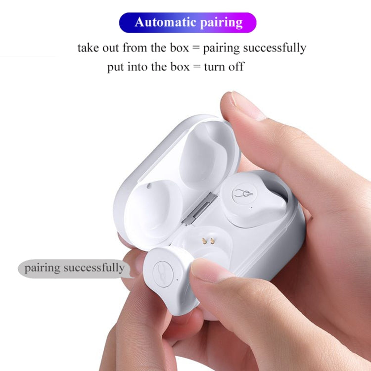 SABBAT X12PRO Mini Bluetooth 5.0 In-Ear Stereo Earphone with Charging Box, For iPad, iPhone, Galaxy, Huawei, Xiaomi, LG, HTC and Other Smart Phones(Gemstone) - free shipping - PMC TechLife - Order now!