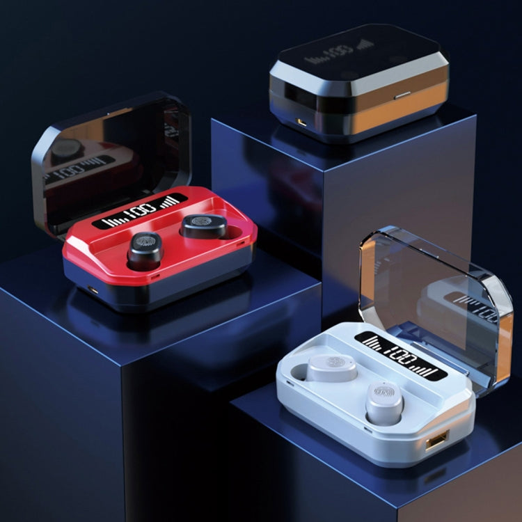 M8 Bluetooth 5.0 TWS Touch Digital Display True Wireless Bluetooth Earphone with Charging Box(Black) - TWS Earphone by PMC TechLife | Online Shopping South Africa | PMC TechLife