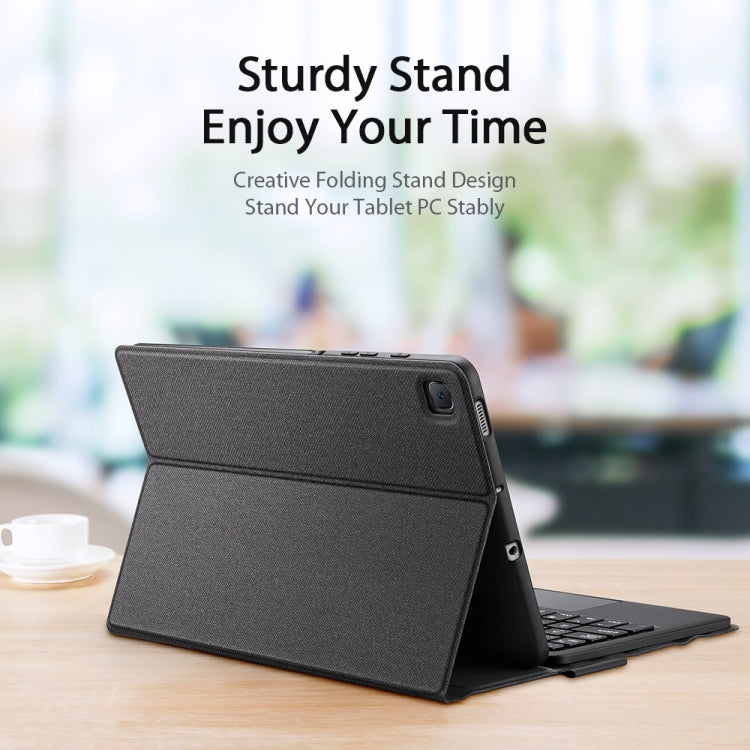 For Samsung Galaxy Tab S6 Lite 2024 / 2020 DUX DUCIS Detachable Bluetooth Keyboard Ultrathin Horizontal Flip Leather Tablet Case with Touchpad & Smart Sleep Function & Holder (Black) - free shipping - PMC TechLife - Order now!