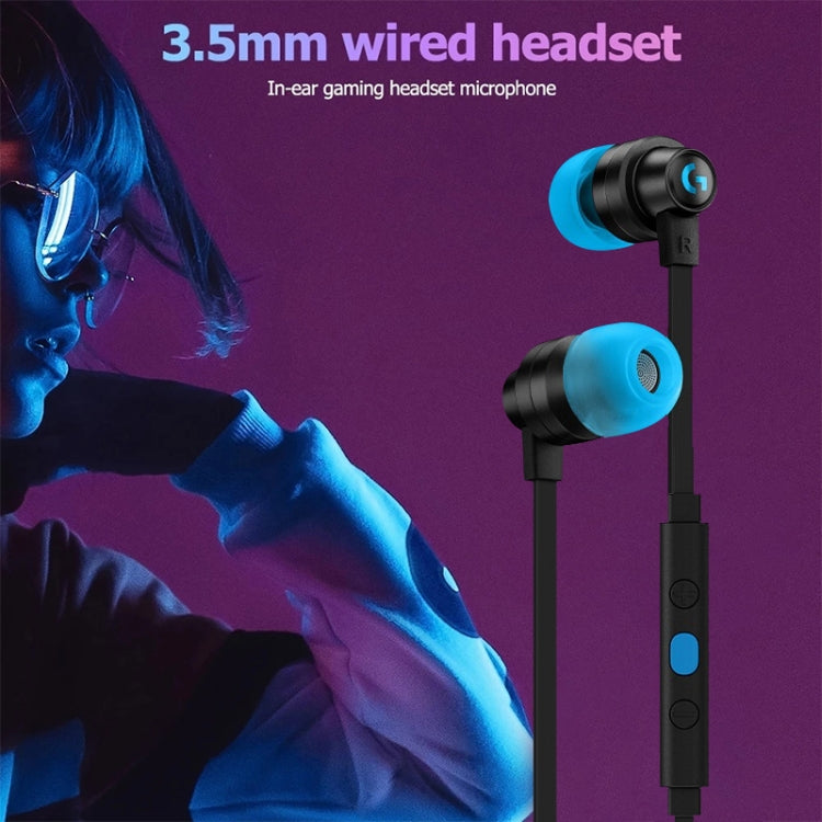 Logitech G333 In-ear Gaming Wired Earphone with Microphone, Standard Version(Black) - free shipping - PMC TechLife - Order now!