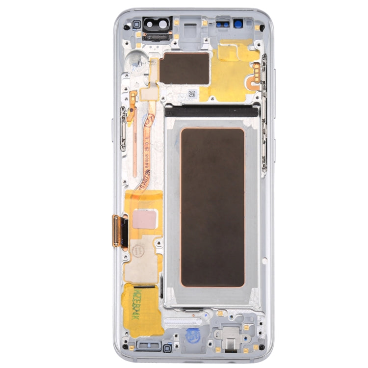 Original LCD Screen + Original Touch Panel with Frame for Galaxy S8 / G950 / G950F / G950FD / G950U / G950A / G950P / G950T / G950V / G950R4 / G950W / G9500(Silver) - free shipping - PMC TechLife - Order now!