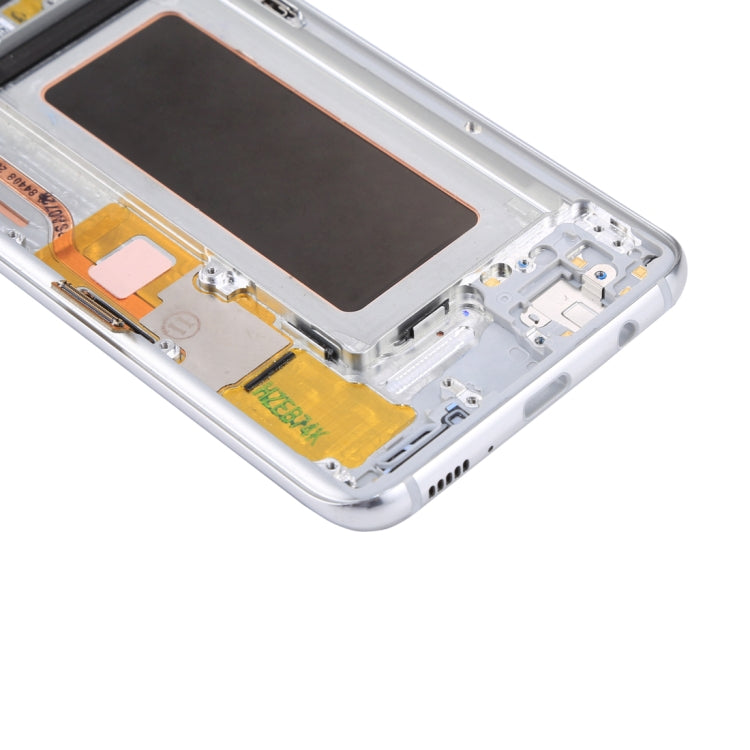 Original LCD Screen + Original Touch Panel with Frame for Galaxy S8 / G950 / G950F / G950FD / G950U / G950A / G950P / G950T / G950V / G950R4 / G950W / G9500(Silver) - free shipping - PMC TechLife - Order now!
