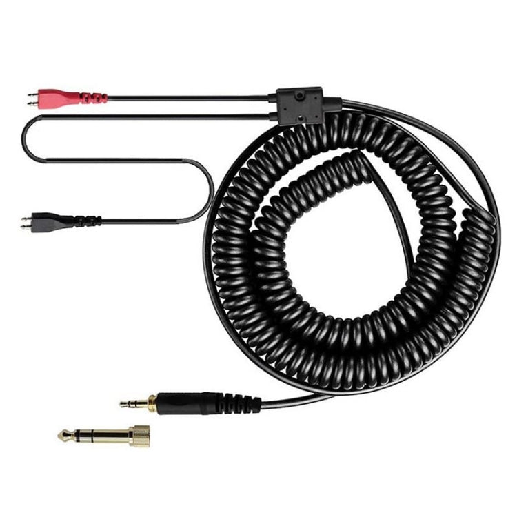 ZS0095 For Sennheiser HD25 / HD560 / HD540 / HD430 / HD250 Earphone Spring Cable, Cable Length: 1.5m-5m - Headset Accessories by PMC TechLife | Online Shopping South Africa | PMC TechLife | Buy Now Pay Later Mobicred