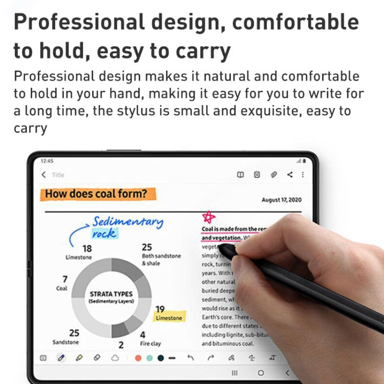 For Samsung Galaxy Z Fold3 5G/W22 5G Touch Capacitive Pen Stylus (Black) - free shipping - PMC TechLife - Order now!