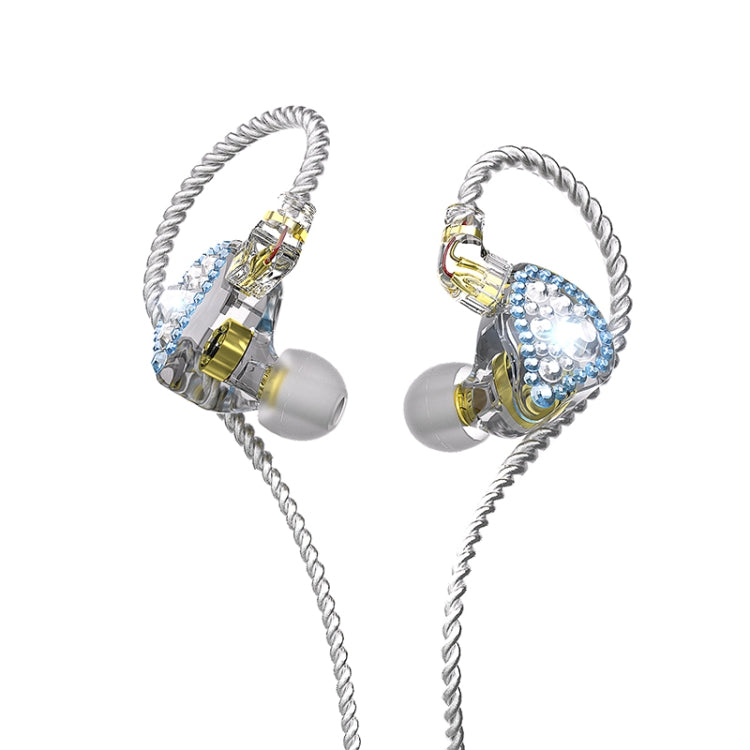 CVJ Liuli 3.5mm In-ear Wired Headphones,Length 1.25m (Blue) - free shipping - PMC TechLife - Order now!
