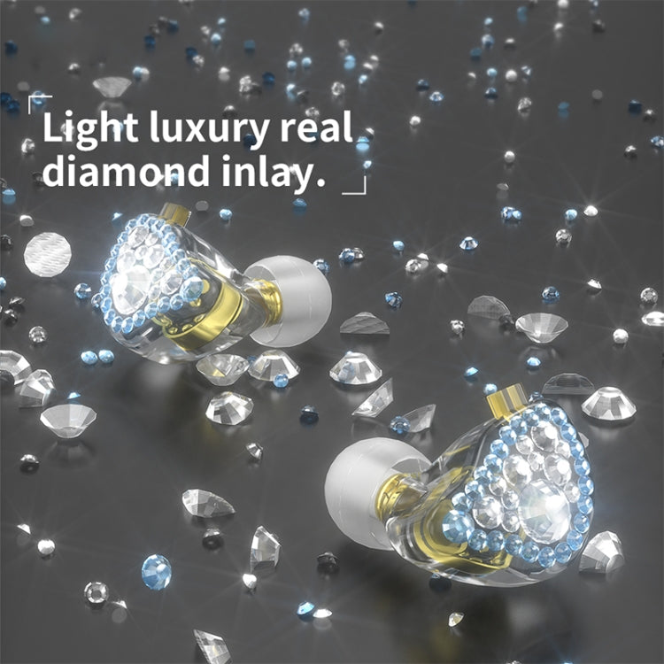 CVJ Liuli 3.5mm In-ear Wired Headphones,Length 1.25m (Blue) - free shipping - PMC TechLife - Order now!