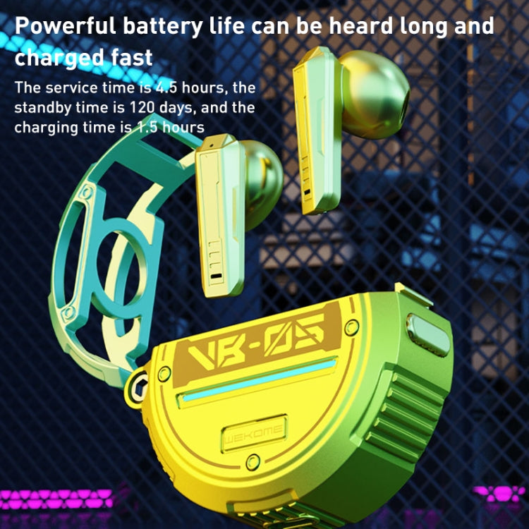 WK VB05 Pioneer Series Wireless Bluetooth Earphones (Red) - free shipping - PMC TechLife - Order now!