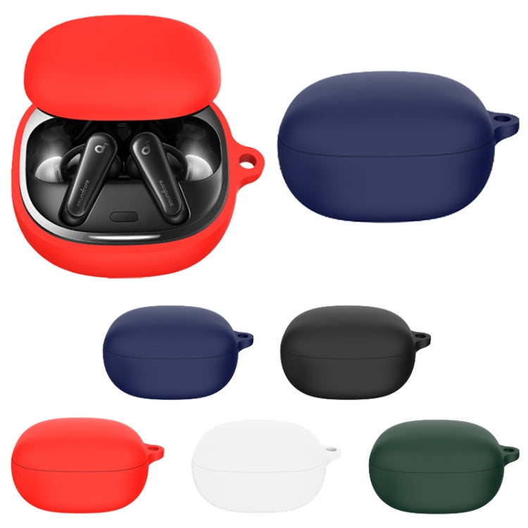 For Anker Soundcore Liberty 4 Bluetooth Earphone Silicone Protective Case (White) - Other Earphone Case by PMC TechLife | Online Shopping South Africa | PMC TechLife