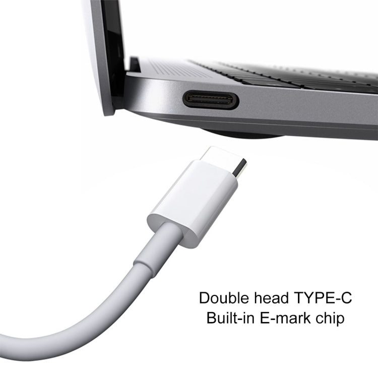 PD 5A USB-C / Type-C Male to USB-C / Type-C Male Fast Charging Cable, Cable Length: 2m (White) - USB-C & Type-C Cable by PMC TechLife | Online Shopping South Africa | PMC TechLife | Buy Now Pay Later Mobicred