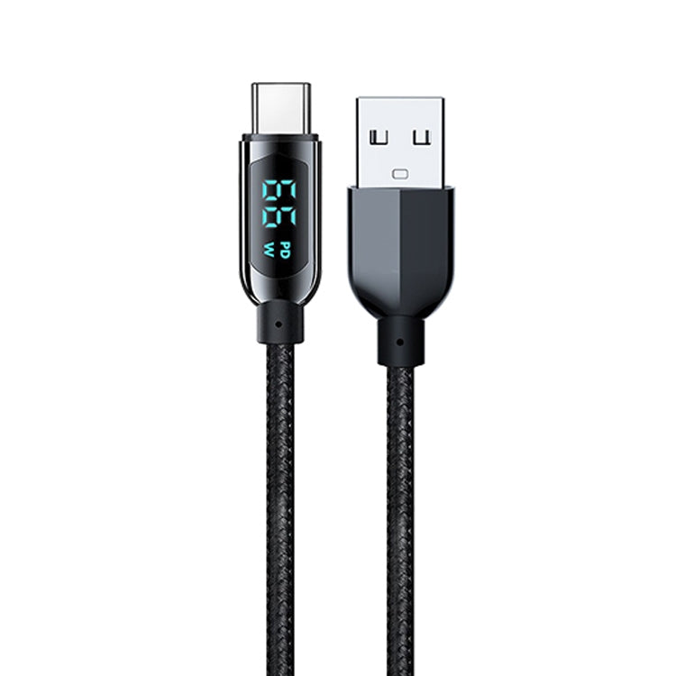 Mutural Li-CC003 1.2m 66W Digital Display USB to Type-C Charging Data Cable - USB-C & Type-C Cable by Mutural | Online Shopping South Africa | PMC TechLife | Buy Now Pay Later Mobicred
