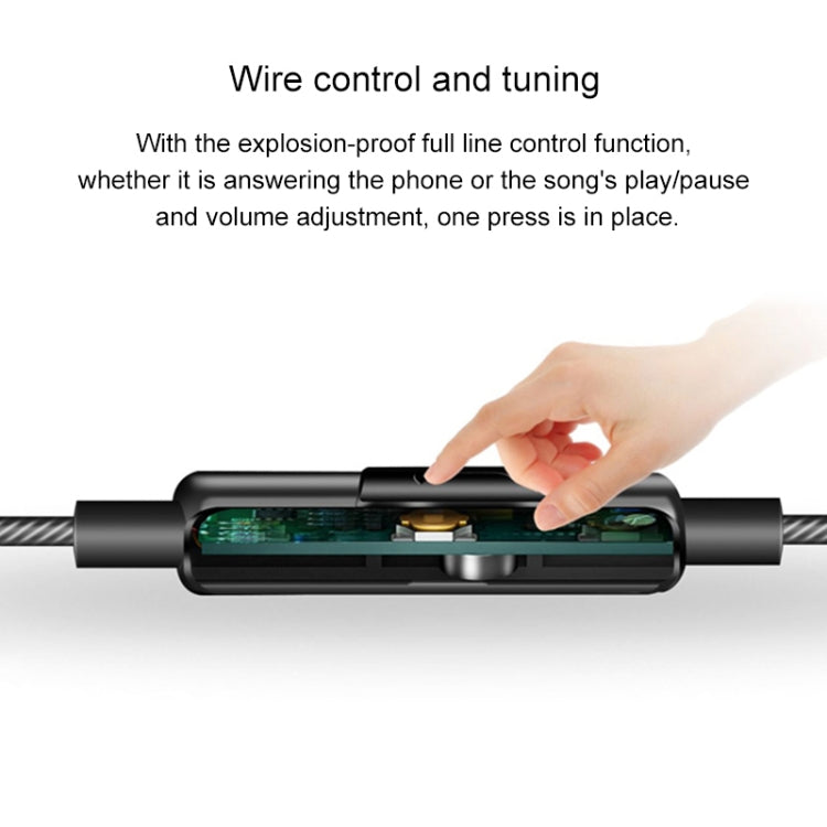 QKZ DM9 High-quality In-ear All-metal Sports Music Headphones, Microphone Version - In Ear Wired Earphone by QKZ | Online Shopping South Africa | PMC TechLife | Buy Now Pay Later Mobicred