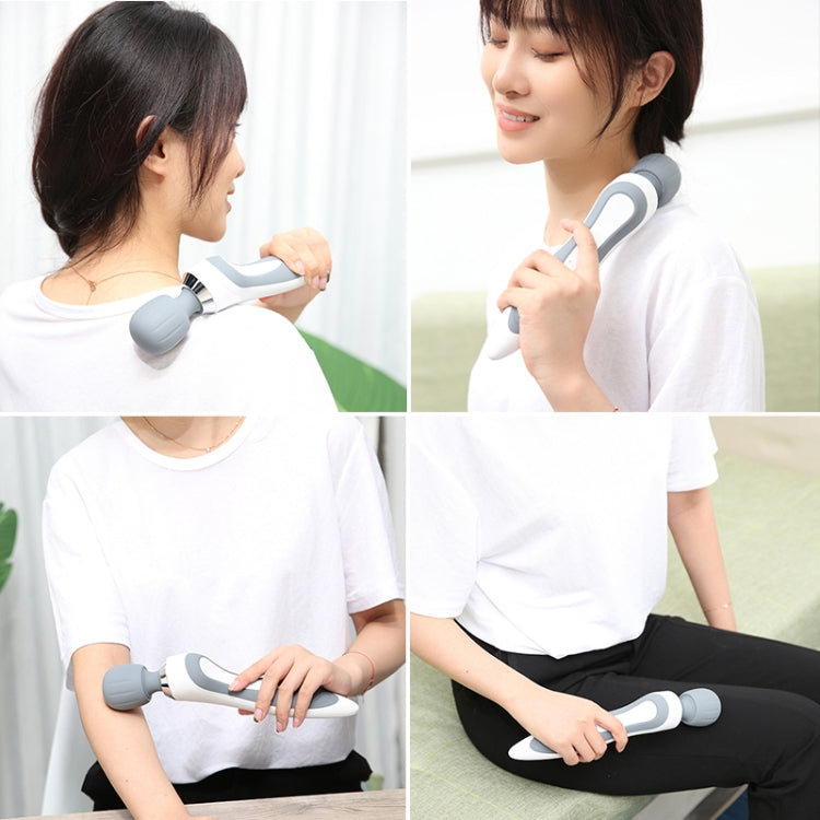 Portable Mini Multifunctional Physiotherapy Electric Hand-held Massage Stick(White) - Massage & Relaxation by PMC TechLife | Online Shopping South Africa | PMC TechLife