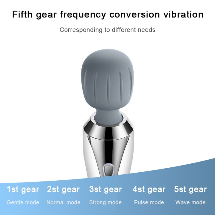 Portable Mini Multifunctional Physiotherapy Electric Hand-held Massage Stick(White) - Massage & Relaxation by PMC TechLife | Online Shopping South Africa | PMC TechLife