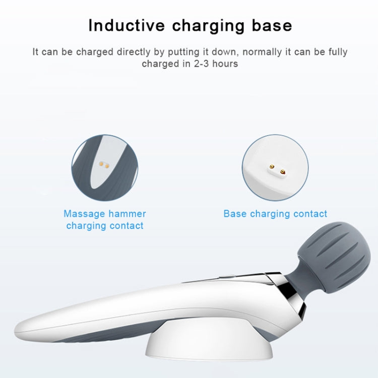 Portable Mini Multifunctional Physiotherapy Electric Hand-held Massage Stick(White) - Massage & Relaxation by PMC TechLife | Online Shopping South Africa | PMC TechLife