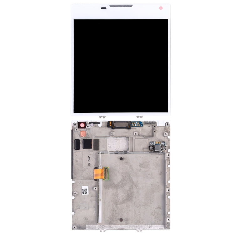 Original LCD Screen for BlackBerry Passport Q30 Digitizer Full Assembly with Frame(White) - free shipping - PMC TechLife - Order now!