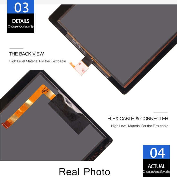 OEM LCD Screen for Lenovo Tab 3 10 Plus TB-X103 / X103F 10.1 inch with Digitizer Full Assembly (Black) - free shipping - PMC TechLife - Order now!